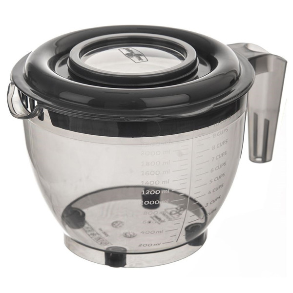 Miska kuchenna do miksowania z pokrywką miarka GREY 2,5 l 798499
