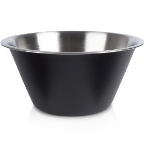Miska kuchenna stalowa czarna 22 cm, 2 l 218699 Miska kuchenna stalowa czarna 22 cm, 2 l 218699