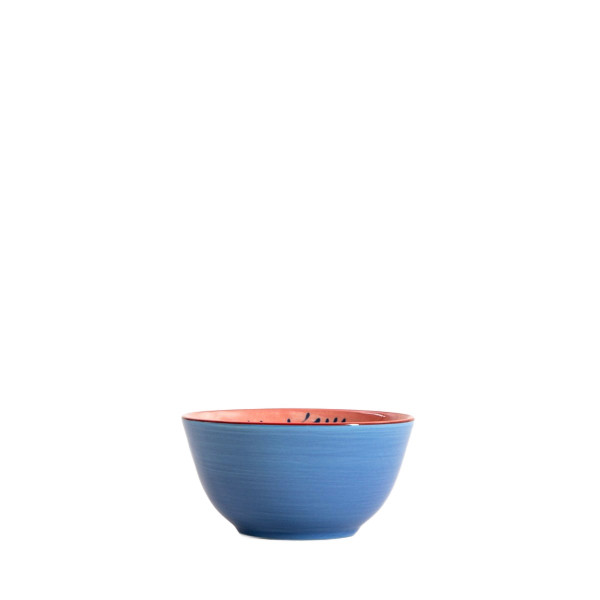 Miska LIMK mała z niebieskimi kwiatkami 12 cm HOMLA 962159