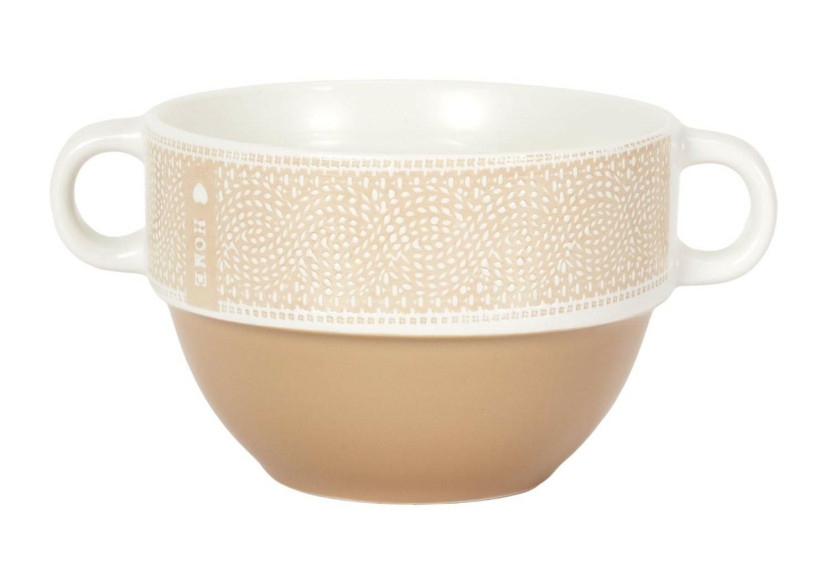 Miska na zupę Home Duo terracotta kolorowa 500 ml 989343