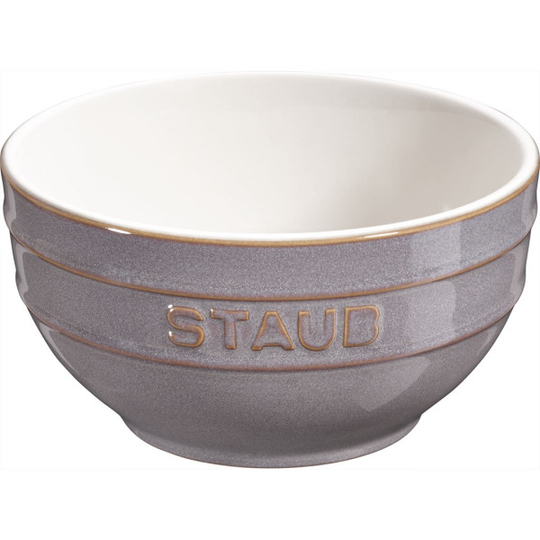 Miska okrągła Staub - 14 cm, Antyczny szary 703852
