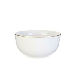 Miska Pearl Gold 500 ml biała 385857 Miska Pearl Gold 500 ml biała 385857