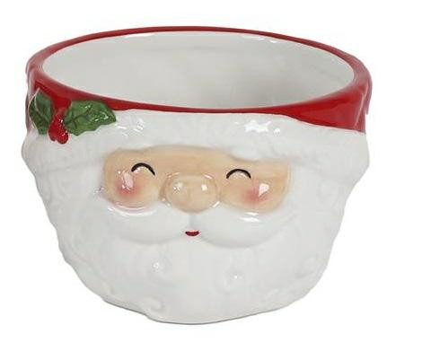 MISKA ŚWIĄTECZNA z motywem Mikołaja CERAMICZNA 200 ml 382197