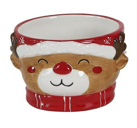 MISKA ŚWIĄTECZNA z motywem Renifera CERAMICZNA 200 ml 382195