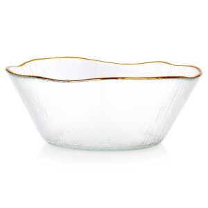 Miska szklana złota 15 cm, 500 ml 796184 Miska szklana złota 15 cm, 500 ml 796184