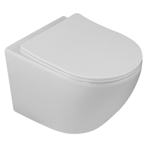 Miska WC Wisząca Desna CycleON Bezkołnierzowa + Deska Spłukiwanie Wirowe 995307