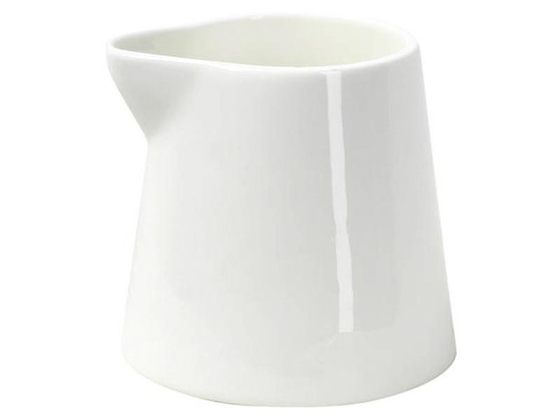 Mlecznik Kubiko/Fala porcelanowy 130 ml biały 38504