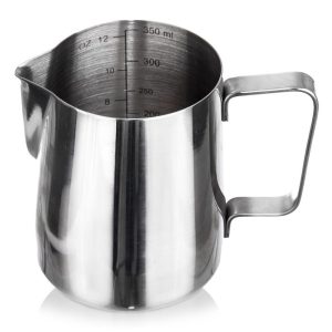 Mlecznik stalowy z miarką 350 ml 221673 Mlecznik stalowy z miarką 350 ml 221673