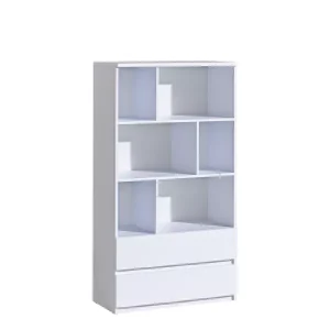Młodzieżowy regał 80 cm ANETT biały 793551 Młodzieżowy regał 80 cm ANETT biały 793551