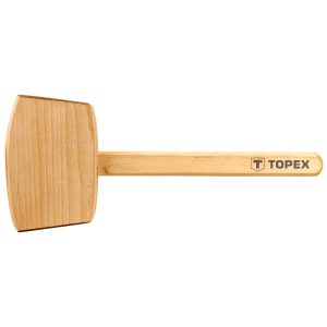 Młotek drewniany stolarski kwadrat 500g TOPEX 02A050 184893
