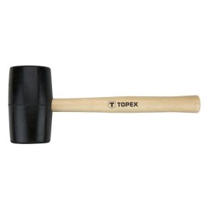 Młotek gumowy 63 mm/680 g t.drewniany TOPEX 02A345 182736
