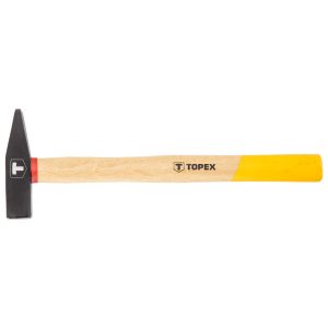 Młotek ślusarski 300g trzon drewniany TOPEX 02A403 182731 Młotek ślusarski 300g trzon drewniany TOPEX 02A403 182731