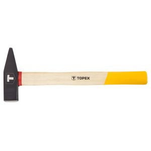 Młotek ślusarski 500g, trzonek drewniany, TOPEX 182734 Młotek ślusarski 500g, trzonek drewniany, TOPEX 182734