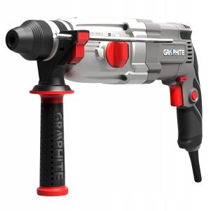 Młotowiertarka udarowa SDS+ 900W walizka 4 funkcje GRAPHITE 204088