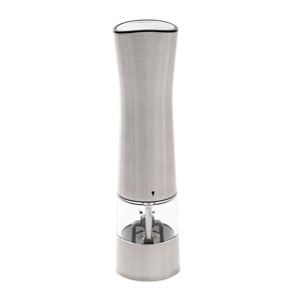 Młynek LORENZO srebrny elektryczny 21 cm HOMLA 934392