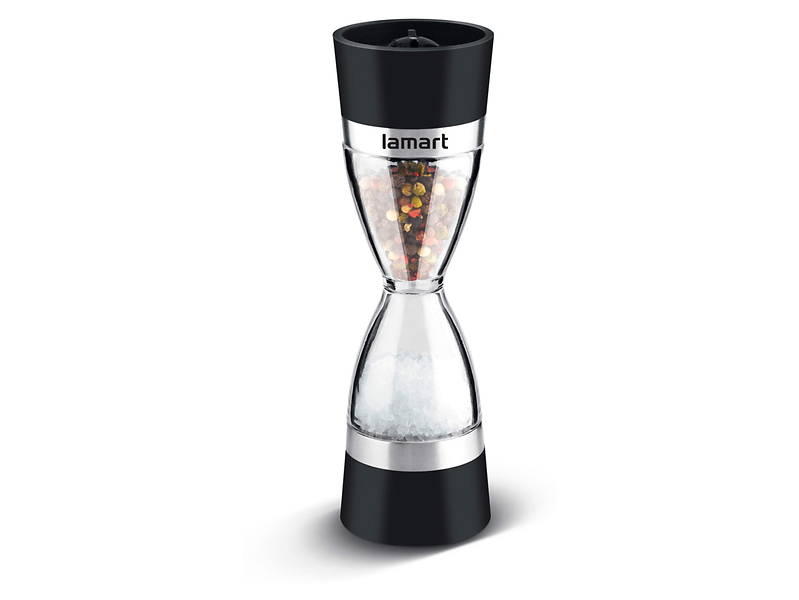 Młynek ręczny Sandglass Lamart czarny 34664