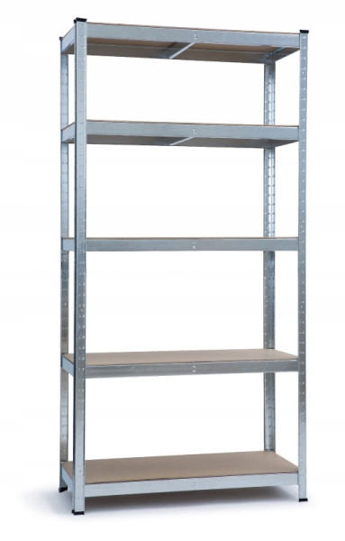 Mocny regał magazynowy metalowy 180x90x30cm szafka półka garaż HD7000 stal 763708