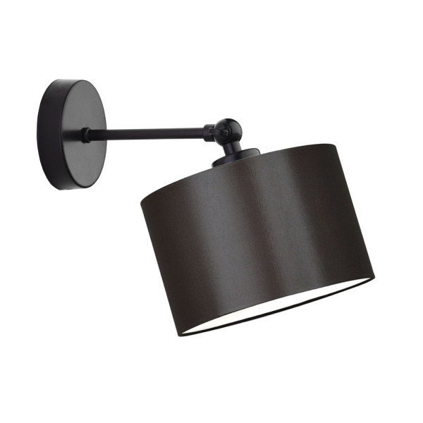 Modern kinkiet ścienny z regulacją TETE srebrny/brązowy 891552