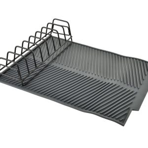 MODERN KITCHEN Ociekacz silikonowy ze stelażem 43x33xh8cm 744960 MODERN KITCHEN Ociekacz silikonowy ze stelażem 43x33xh8cm 744960