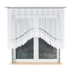 MODESTA – Firanka gotowa żakardowa z podcięciem na dole – 250×120 cm 774839 MODESTA – Firanka gotowa żakardowa z podcięciem na dole – 250×120 cm 774839