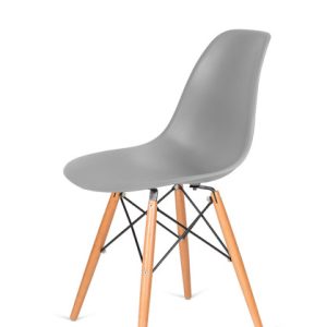 MODESTO krzesło DSW szare – podstawa bukowa 158512 MODESTO krzesło DSW szare – podstawa bukowa 158512