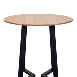 MODESTO stół TAVOLO FI 80 dąb – blat MDF, podstawa metalowa 158765 MODESTO stół TAVOLO FI 80 dąb – blat MDF, podstawa metalowa 158765