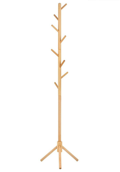 MODESTO wieszak stojący STICK naturalny - drewno bukowe 242348