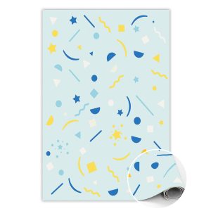 Modny dywan winylowy Abstrakcyjna piniata 100 x 150 cm 254513 Modny dywan winylowy Abstrakcyjna piniata 100 x 150 cm 254513
