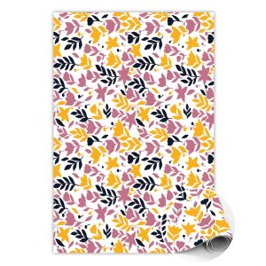 Modny dywan winylowy Abstrakcyjne kwiatuszki 80 x 120 cm 254452
