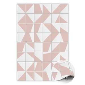 Modny dywan winylowy Akwarelowe formy 80 x 120 cm 254392 Modny dywan winylowy Akwarelowe formy 80 x 120 cm 254392