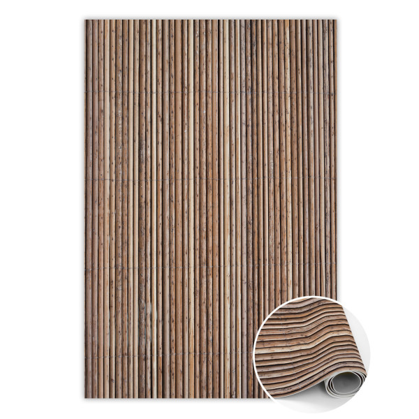 Modny dywan winylowy Bambusowa mata 100 x 150 cm 433786
