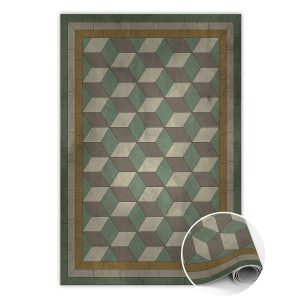 Modny dywan winylowy Bloki 80 x 120 cm 433820 Modny dywan winylowy Bloki 80 x 120 cm 433820