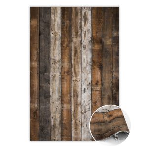 Modny dywan winylowy Deski ciemna 120 x 180 cm 434175 Modny dywan winylowy Deski ciemna 120 x 180 cm 434175