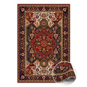 Modny dywan winylowy do domu Bogate wzory 80 x 120 cm 433759 Modny dywan winylowy do domu Bogate wzory 80 x 120 cm 433759