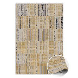 Modny dywan winylowy Klasyczna abstrakcja 80 x 120 cm 450877 Modny dywan winylowy Klasyczna abstrakcja 80 x 120 cm 450877