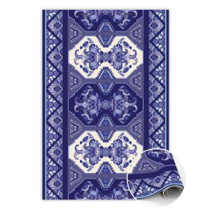 Modny dywan winylowy Klasyczna mieszanka 100 x 150 cm 450658 Modny dywan winylowy Klasyczna mieszanka 100 x 150 cm 450658