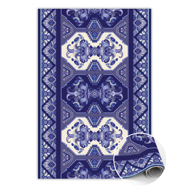 Modny dywan winylowy Klasyczna mieszanka 80 x 120 cm 450859