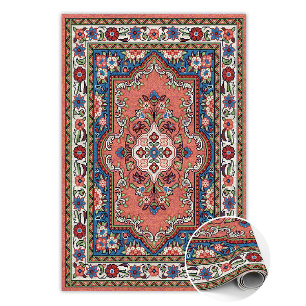 Modny dywan winylowy Klasyczna mozaika 120 x 180 cm 451036