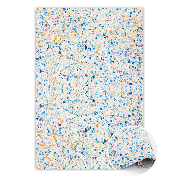 Modny dywan winylowy Marmurowy kamień 60 x 90 cm 455425