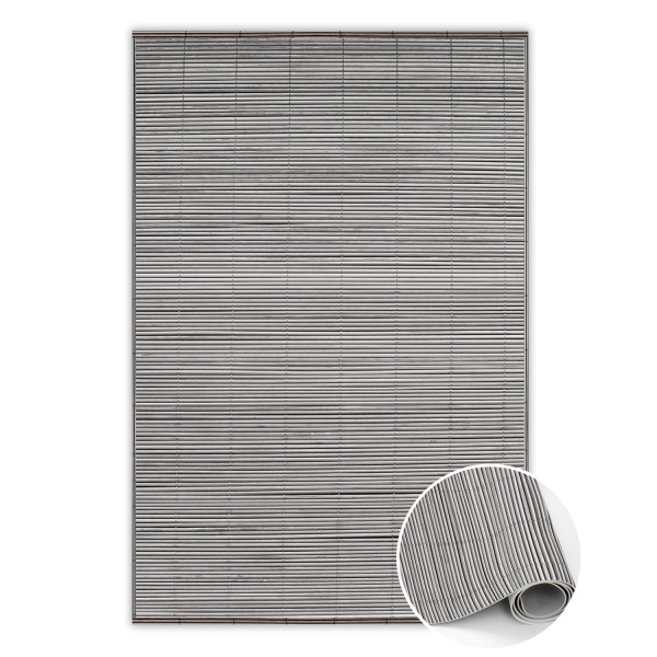 Modny dywan winylowy Mata bambusowa 80 x 120 cm 455369