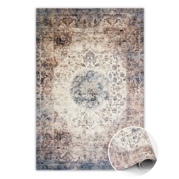 Modny dywan winylowy Perska geometria 140 x 210 cm 283435