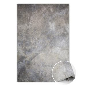Modny dywan winylowy Popękany beton 120 x 180 cm 455345