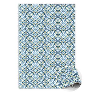 Modny dywan winylowy Portugalski wzór 60 x 90 cm 455410 Modny dywan winylowy Portugalski wzór 60 x 90 cm 455410
