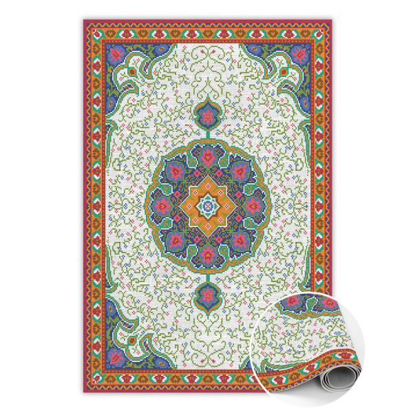 Modny dywan winylowy Turecki szyk 80 x 120 cm 466295