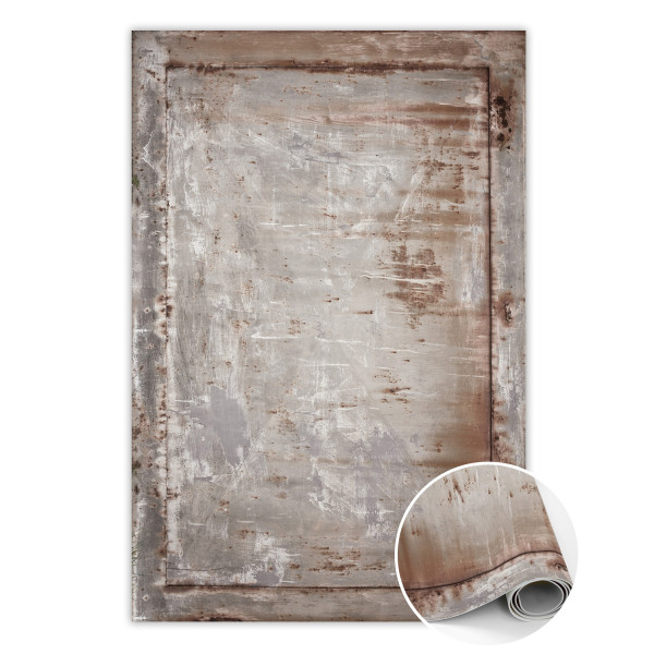 Modny dywan winylowy Zardzewiała blacha 150 x 225 cm 466494