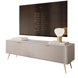 Modny stolik pod telewizor w stylu glamour BELLO 817317 Modny stolik pod telewizor w stylu glamour BELLO 817317