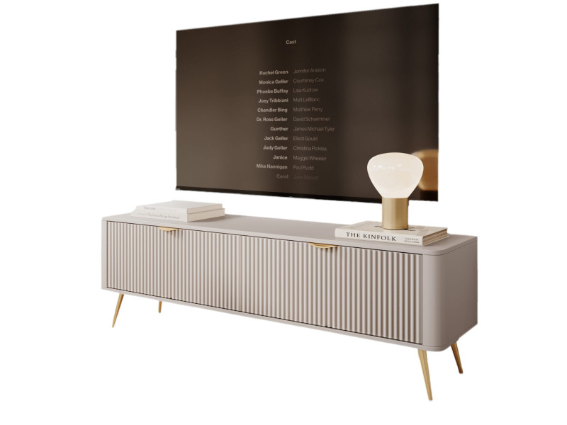 Modny stolik pod telewizor w stylu glamour BELLO 817317