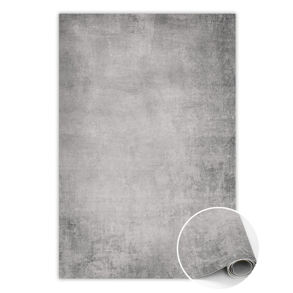 Modny uniwersalny dywan winylowy 60x90 cm - srebrny beton. 377539