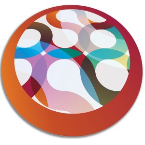 Modny winylowy dywan – Abstrakcyjne kształty 140 cm 390686
