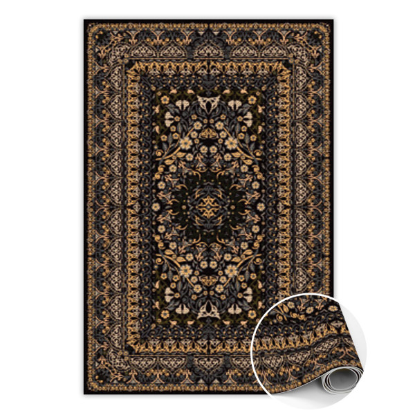 Modny winylowy dywan Antyczna tekstura 60 x 90 cm 377524